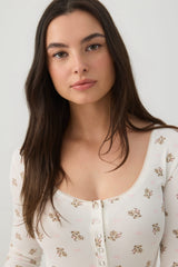 Super Soft Rib PJ Romper