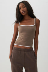 Smoothcoreâ¢ Scoop Neck Crop Tank Top