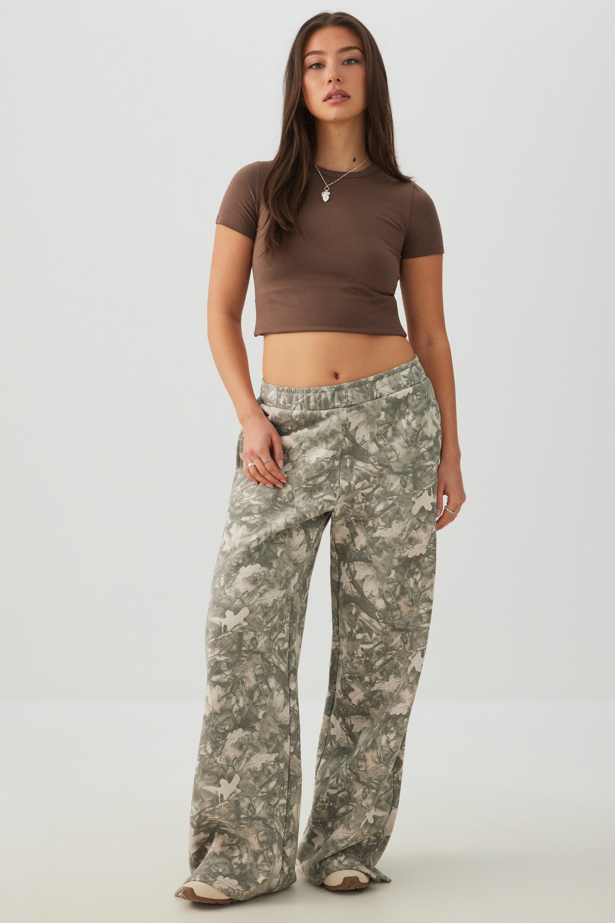 MADESOFTâ¢ Fleece Wide Leg Sweatpants