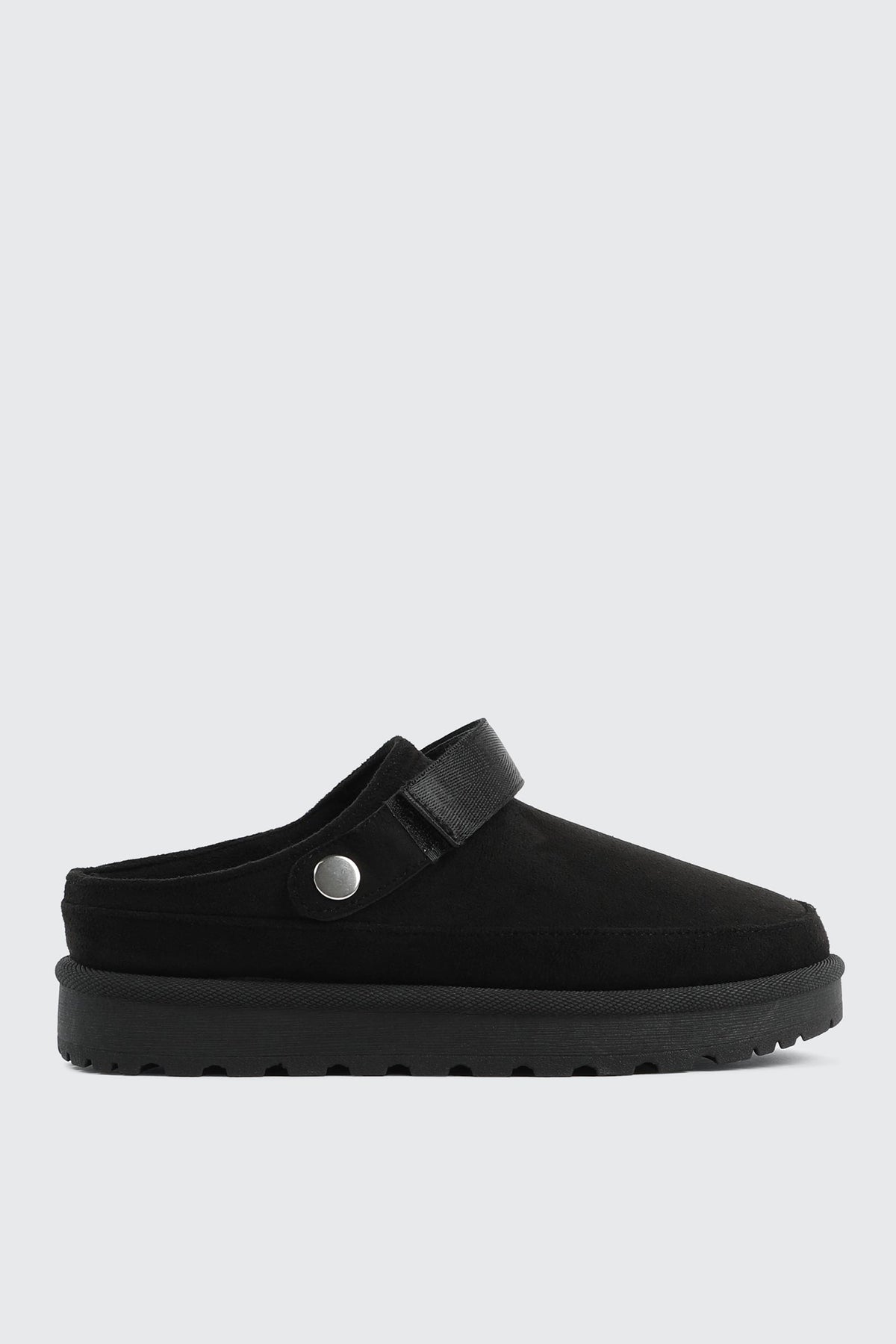 Faux Sheepskin Mules