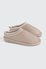 Faux Sheepskin Clogs
